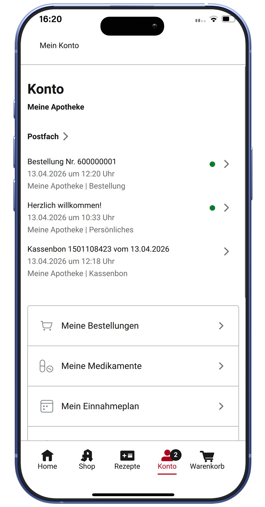meine-apotheke-app-mein-postfach