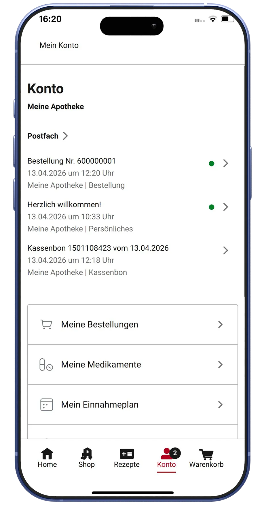 meine-apotheke-app-mein-postfach